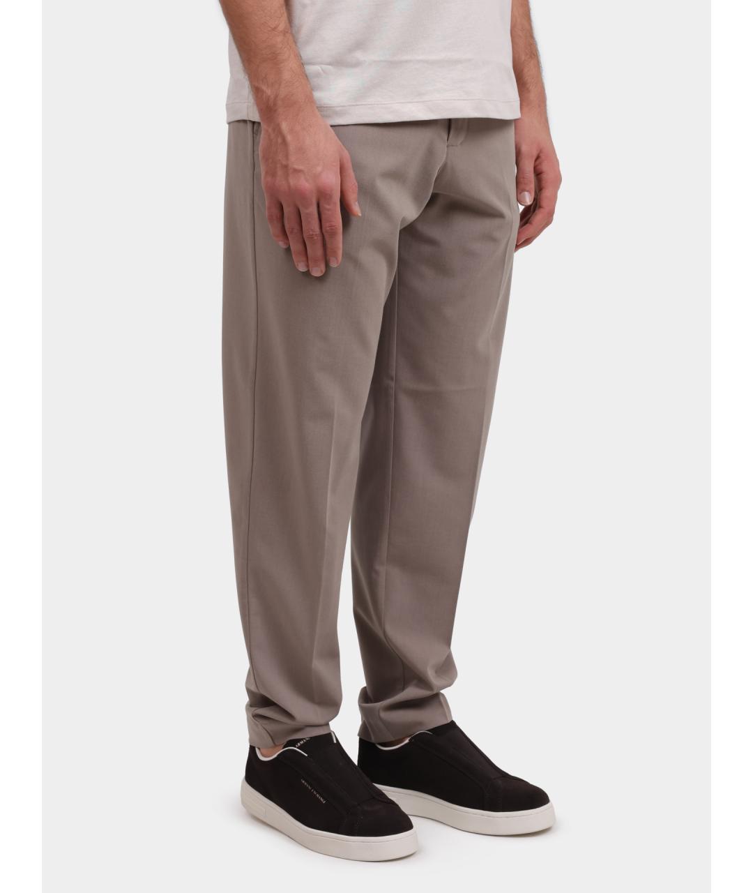 ARMANI EXCHANGE Серые повседневные брюки, фото 3