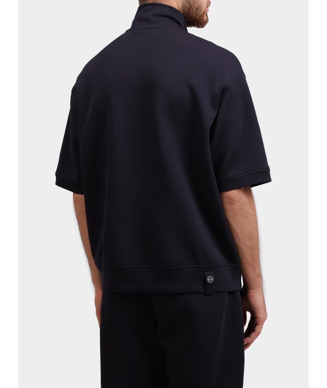 ARMANI EXCHANGE Темно-синий джемпер / свитер, фото 4