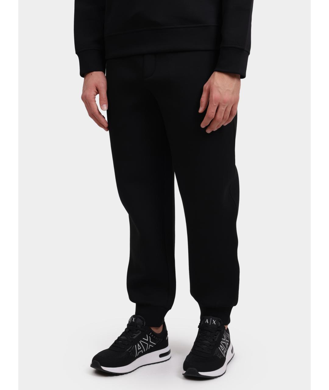 ARMANI EXCHANGE Черные повседневные брюки, фото 3