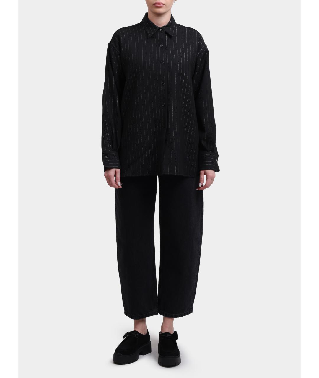 HUGO BOSS Черная рубашка, фото 2