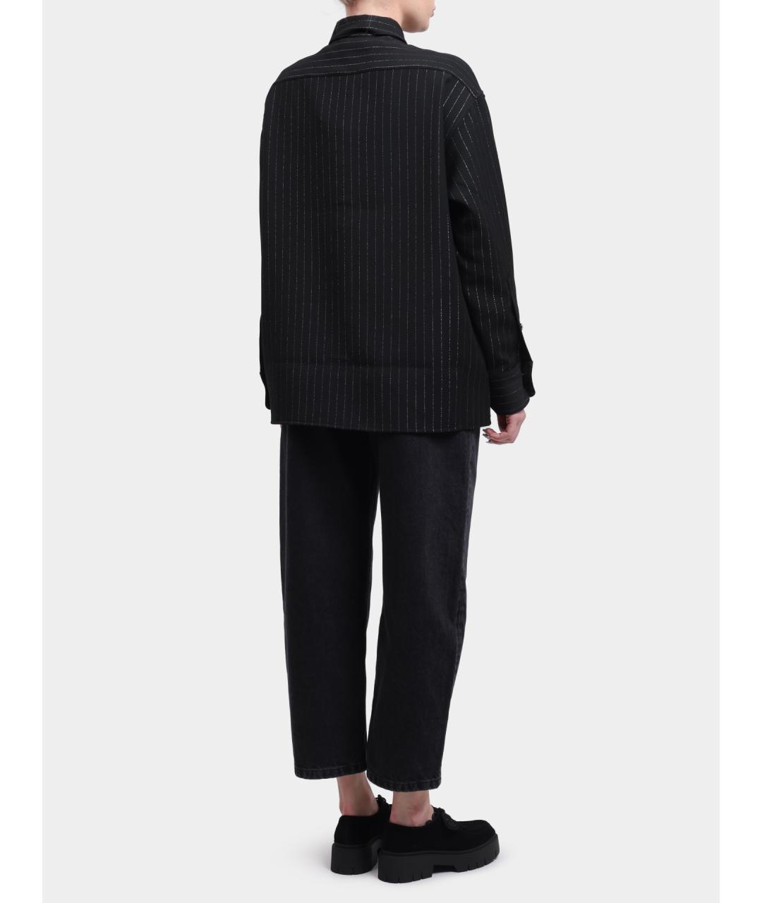 HUGO BOSS Черная рубашка, фото 4