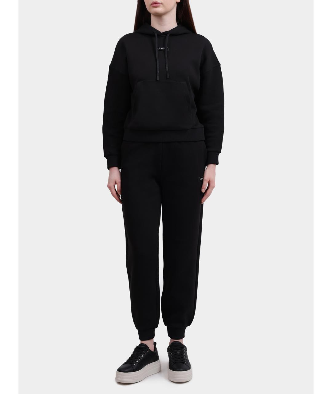 ARMANI EXCHANGE Черные прямые брюки, фото 3