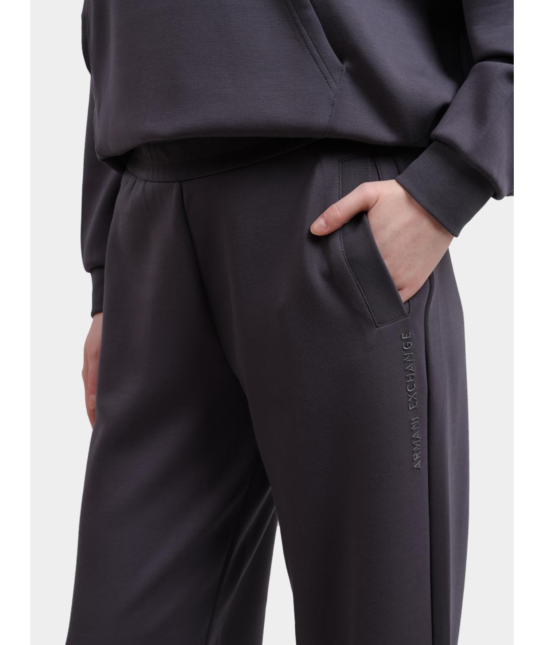 ARMANI EXCHANGE Серые прямые брюки, фото 4