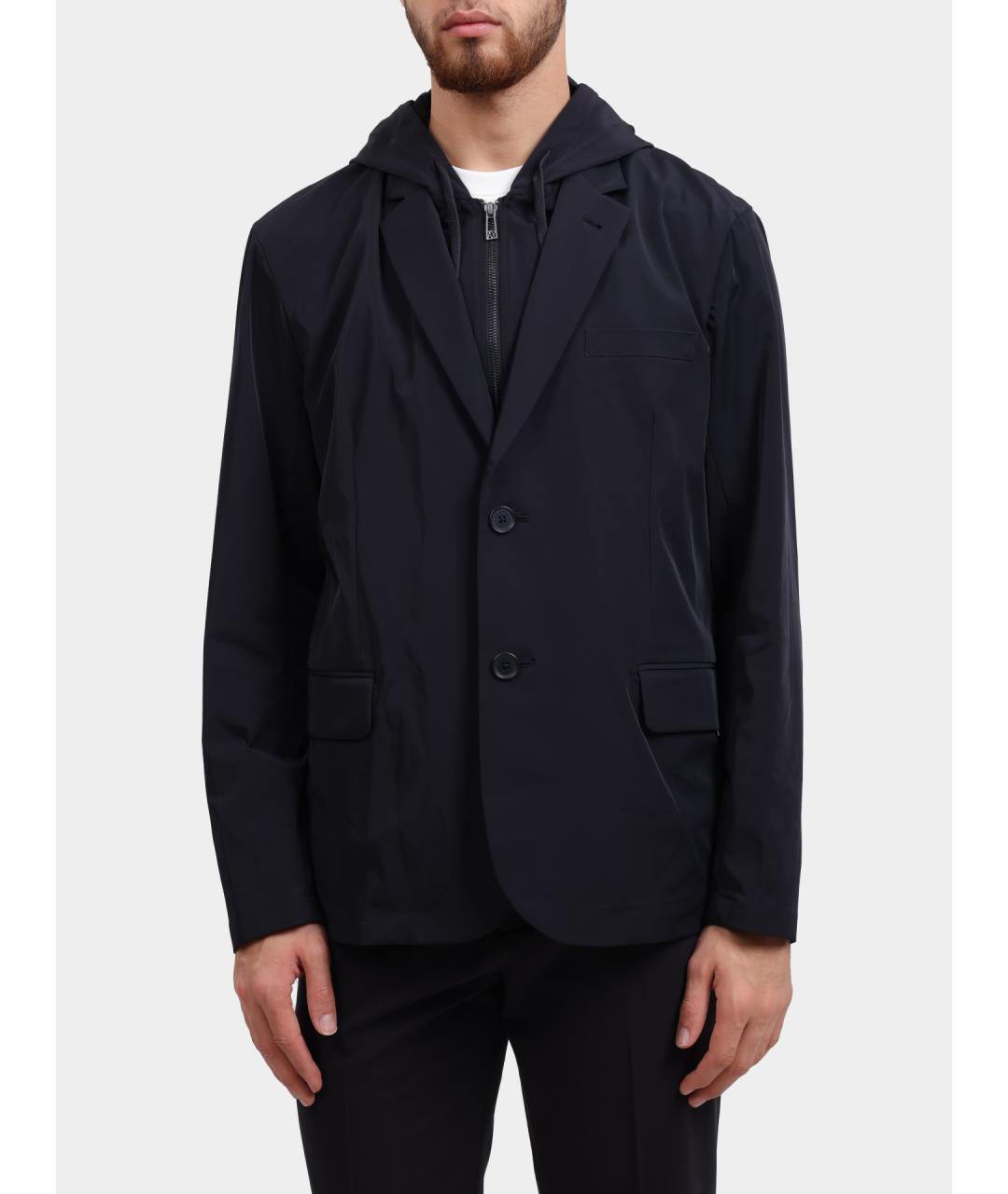 ARMANI EXCHANGE Темно-синий пиджак, фото 5