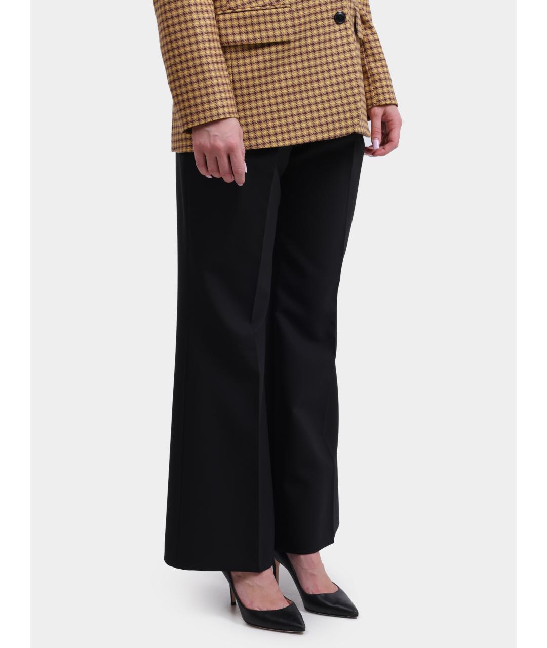 HUGO BOSS Черные прямые брюки, фото 3