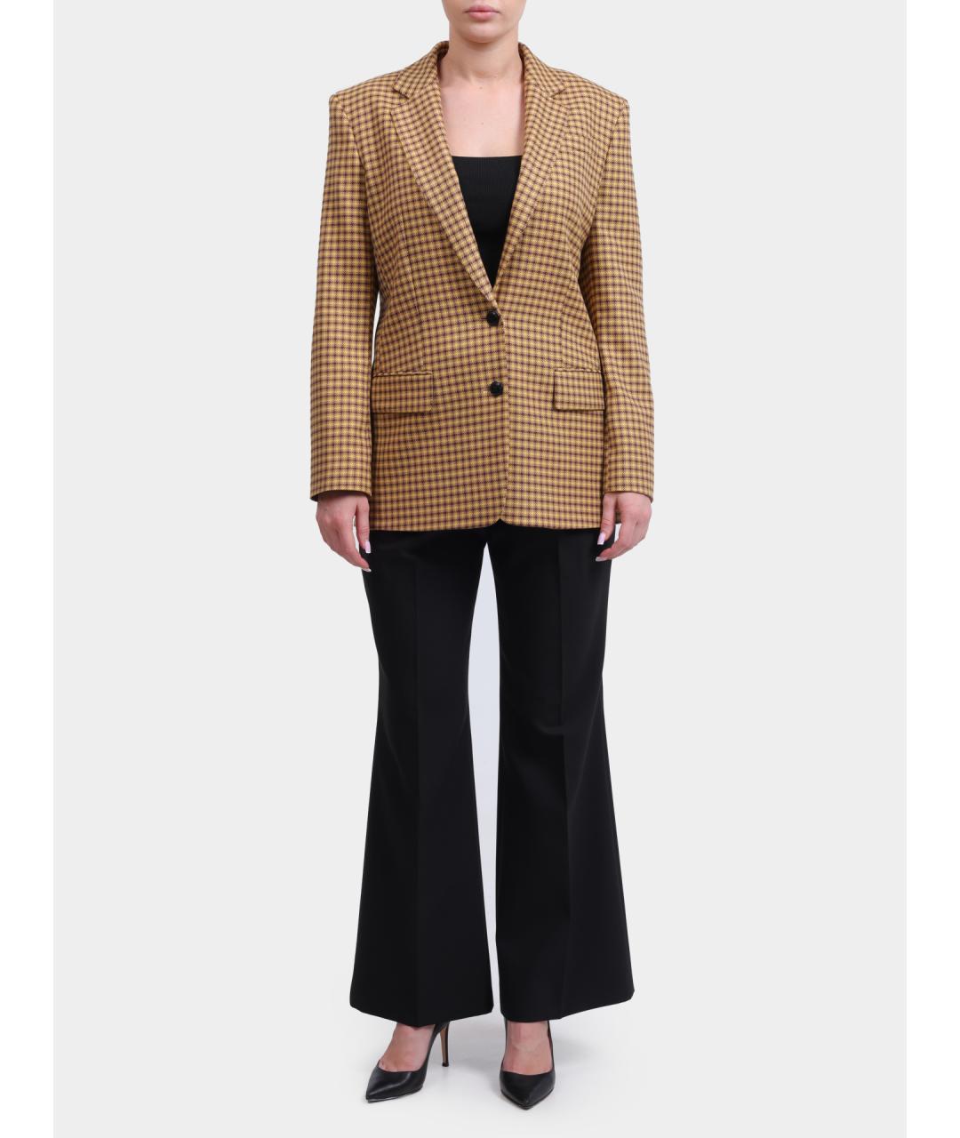 HUGO BOSS Черные прямые брюки, фото 2