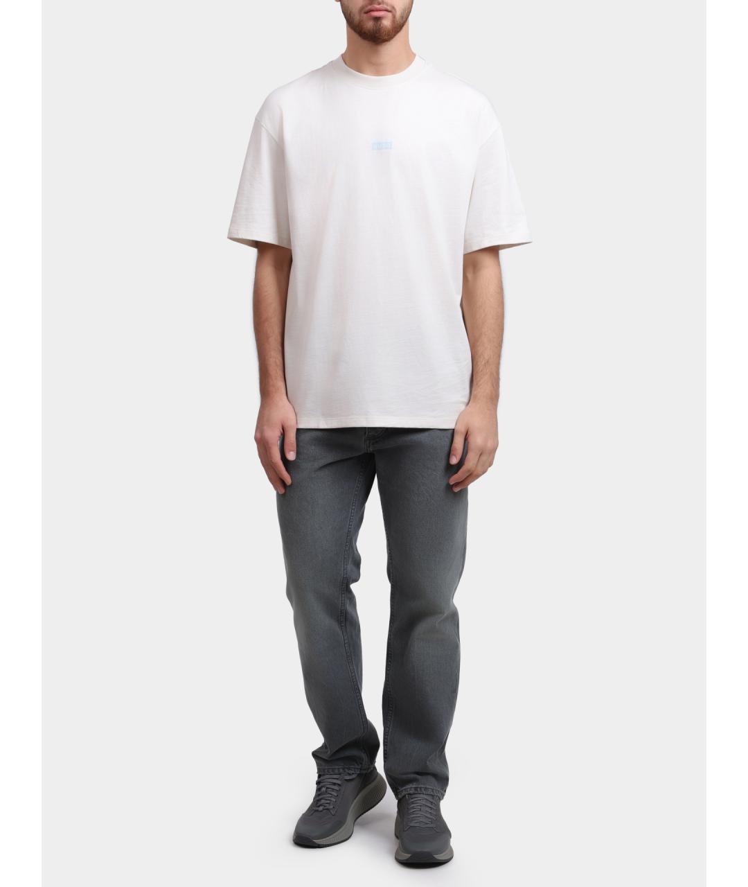 HUGO BOSS Зеленые прямые джинсы, фото 2