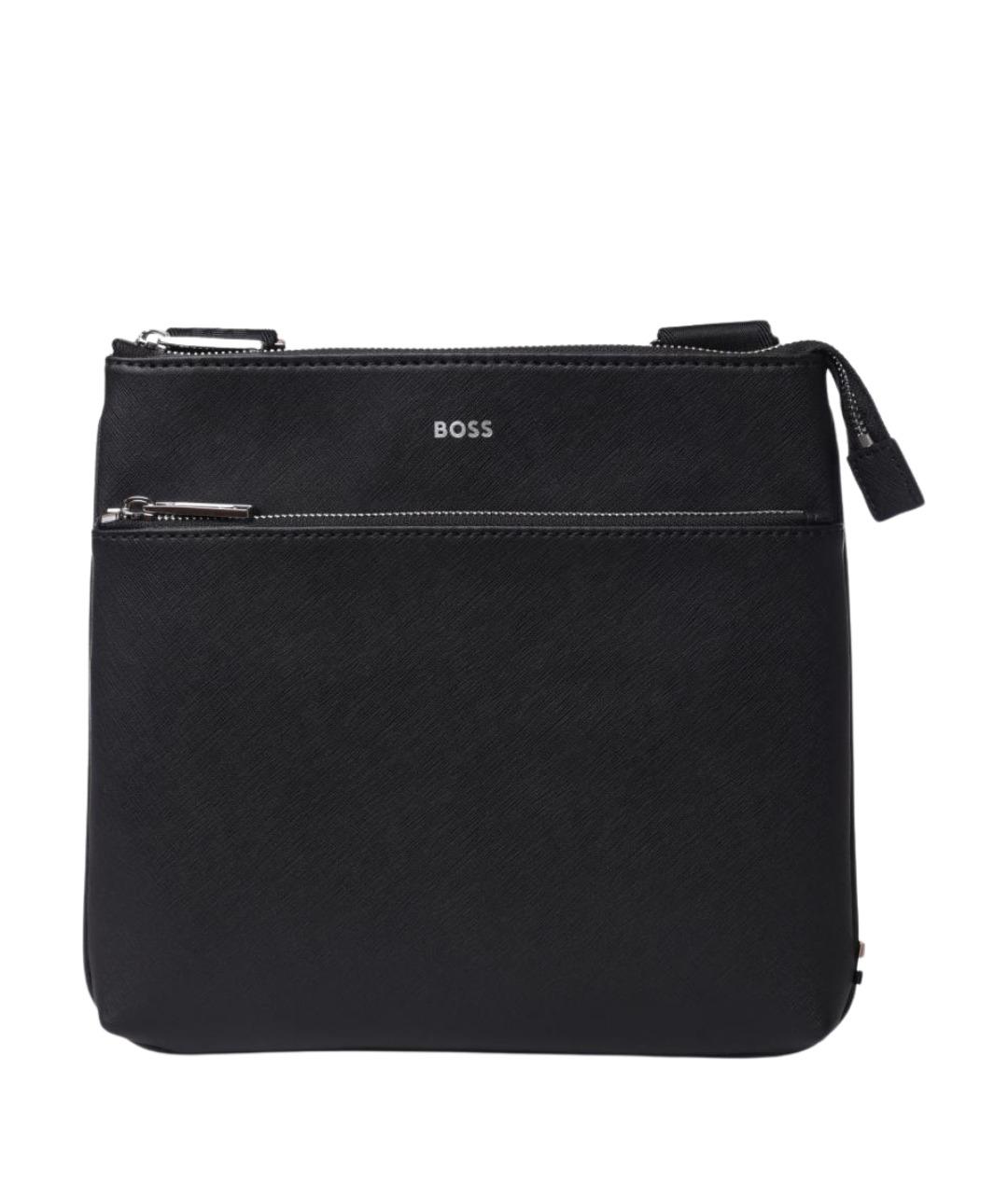HUGO BOSS Черная сумка на плечо, фото 1