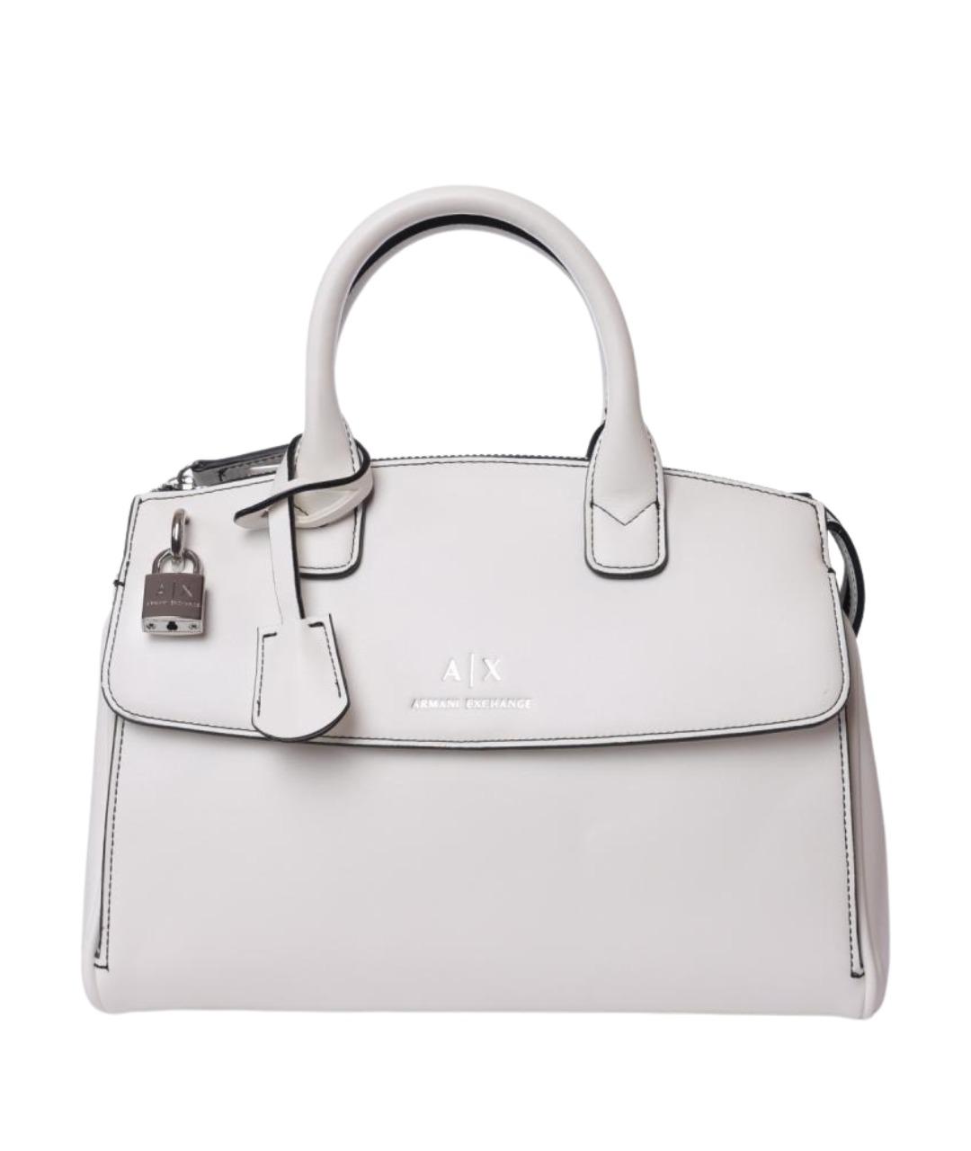 ARMANI EXCHANGE Белая сумка с короткими ручками, фото 1