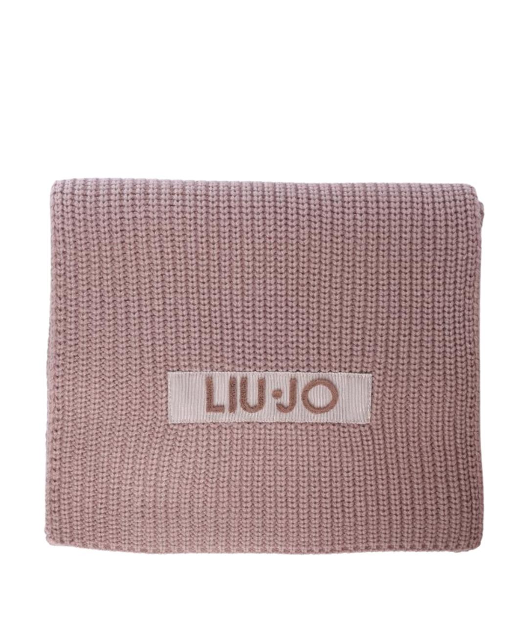 LIU JO Розовый шарф, фото 1