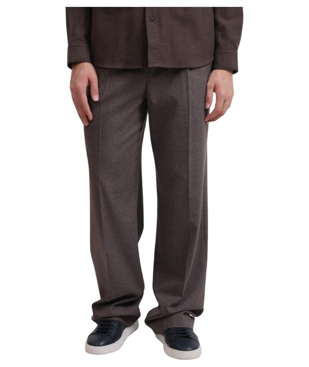 HUGO BOSS Бежевые классические брюки, фото 1