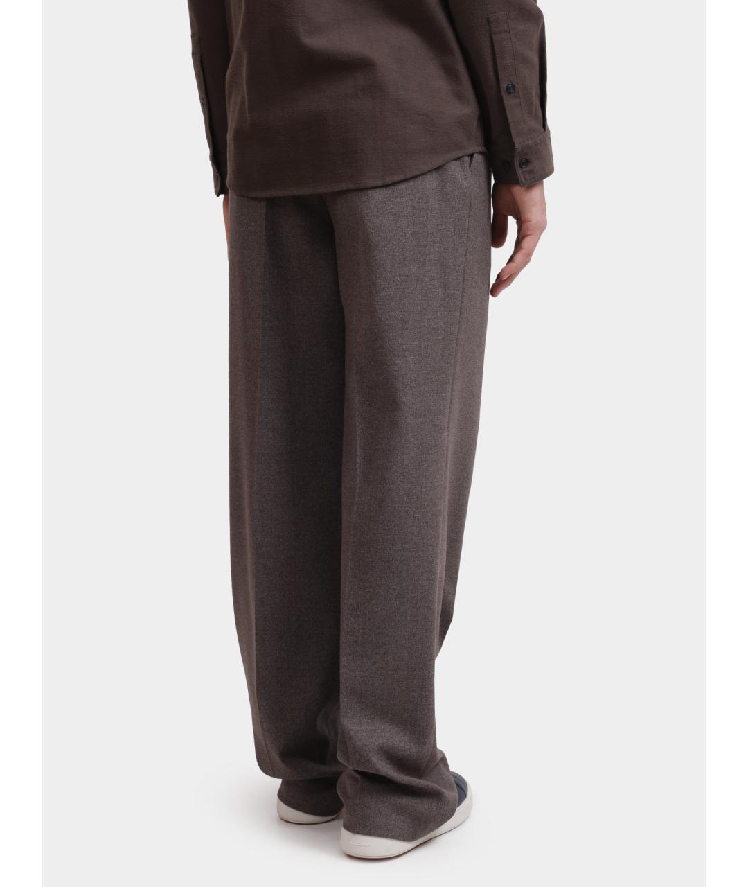 HUGO BOSS Бежевые классические брюки, фото 5
