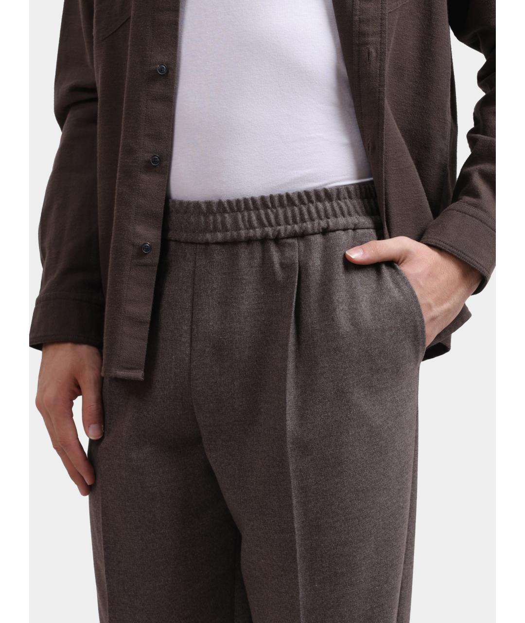 HUGO BOSS Бежевые классические брюки, фото 4