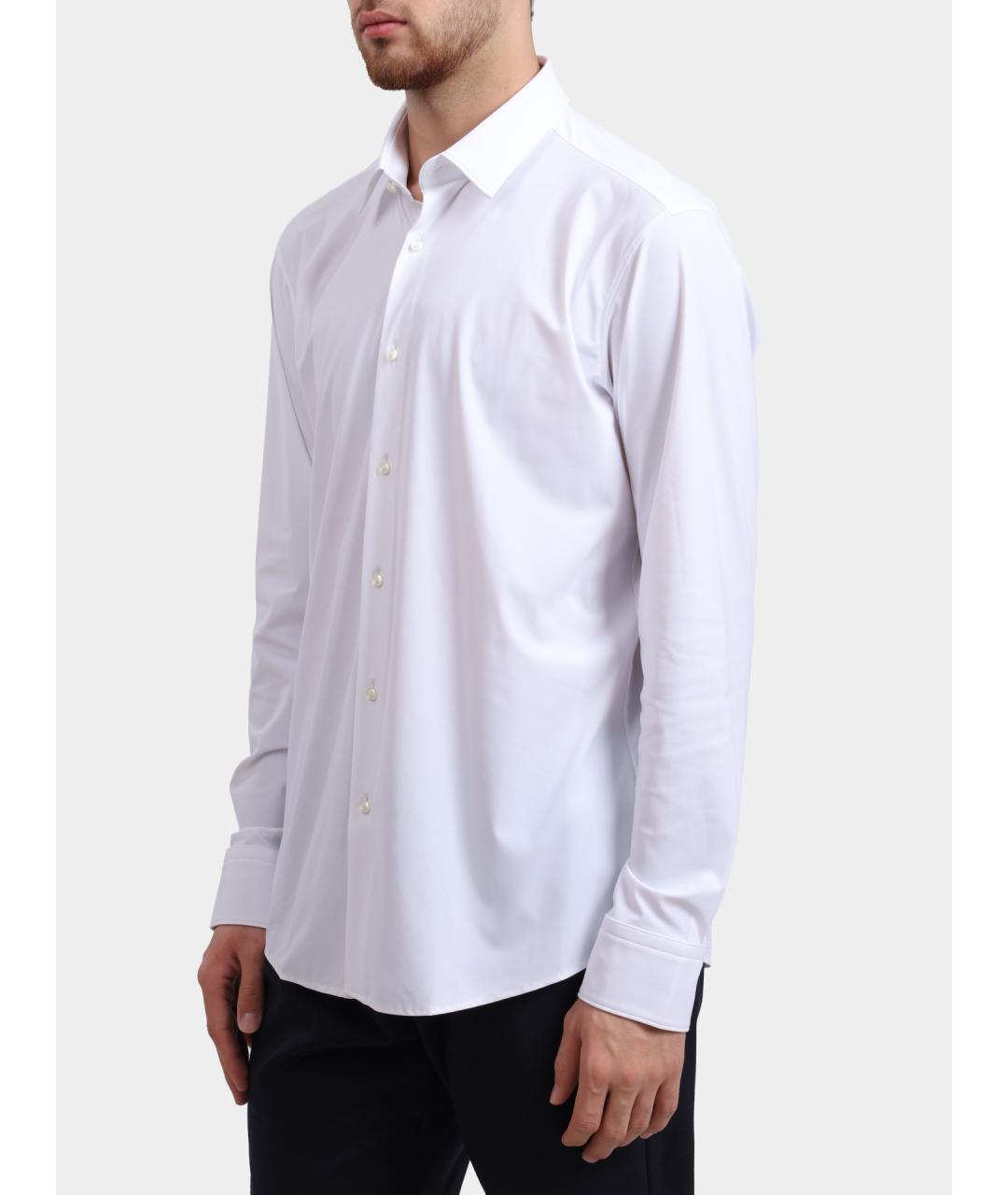HUGO BOSS Белая кэжуал рубашка, фото 4