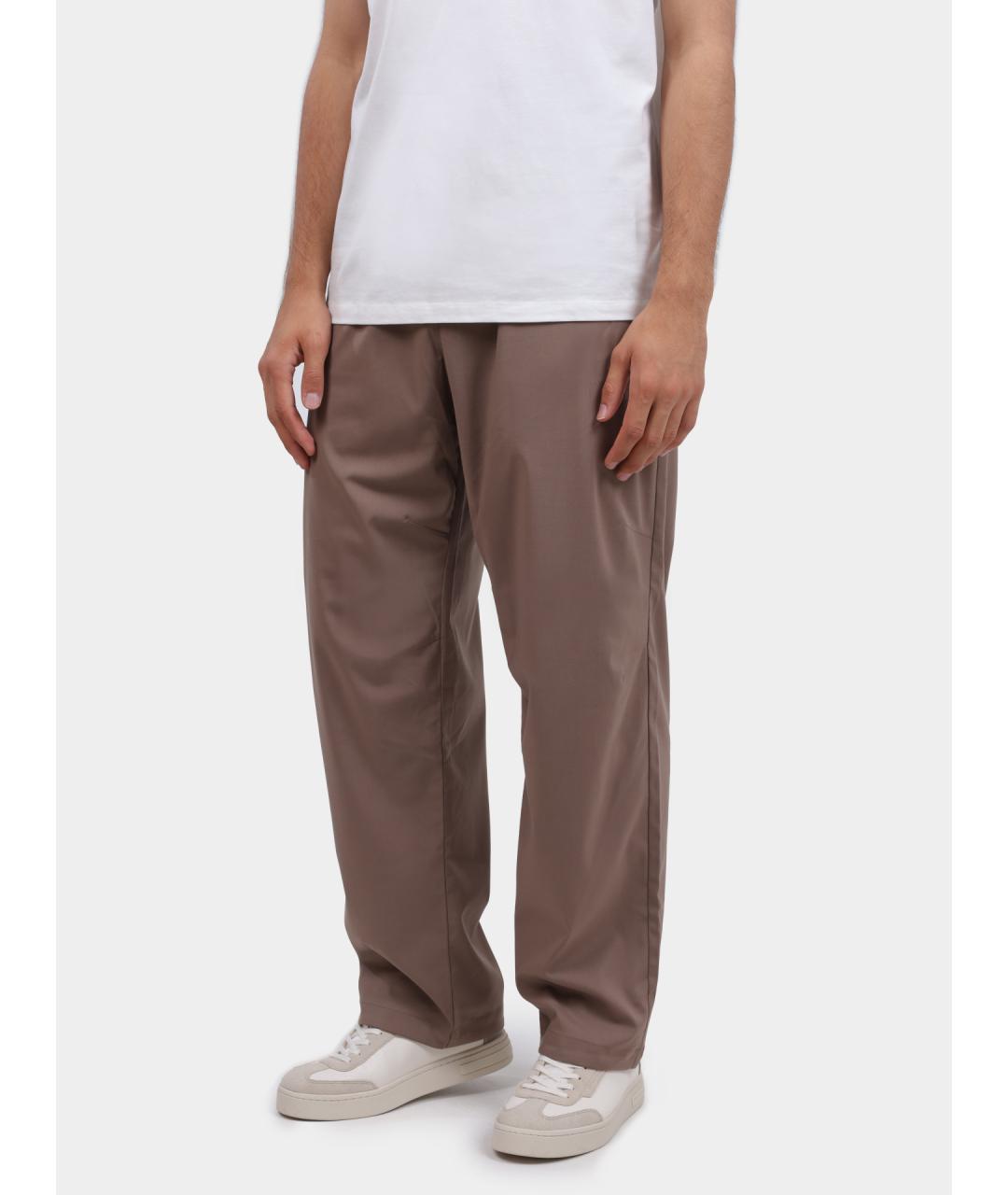 ARMANI EXCHANGE Бежевые повседневные брюки, фото 3