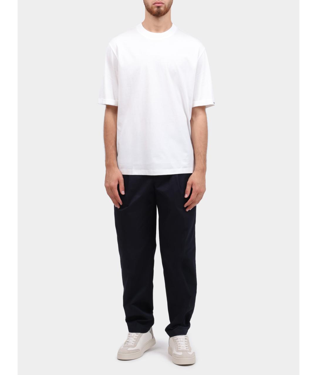 ARMANI EXCHANGE Белая хлопковая футболка, фото 2