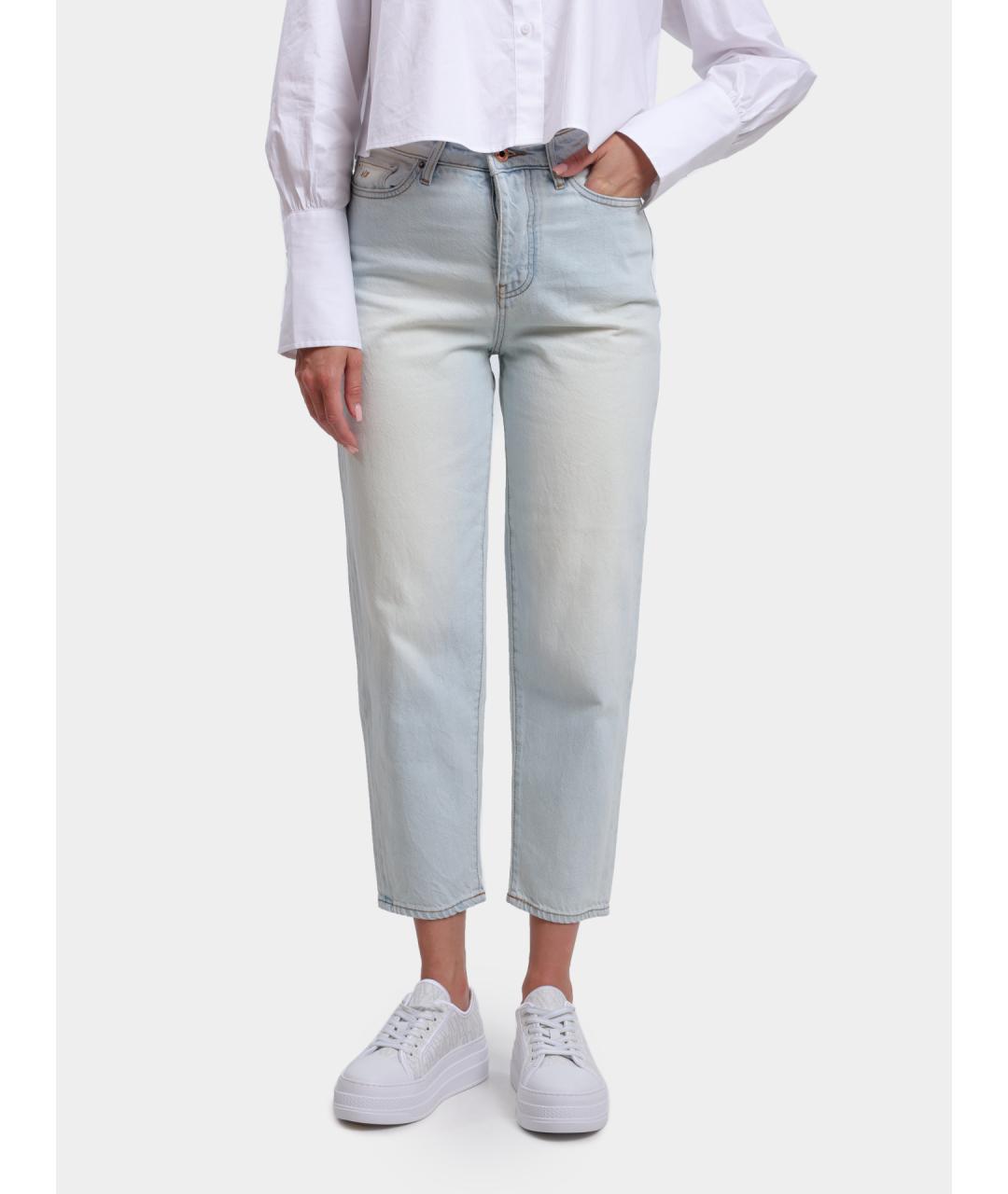 ARMANI EXCHANGE Голубые прямые джинсы, фото 6