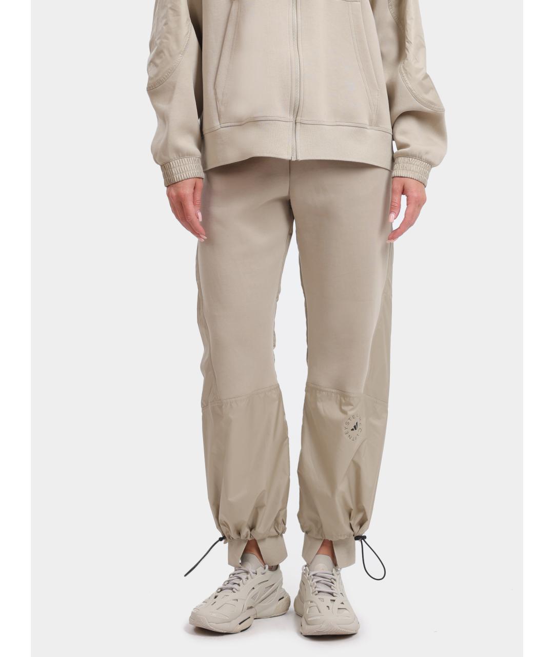 ADIDAS BY STELLA MCCARTNEY Бежевые спортивные брюки и шорты, фото 2