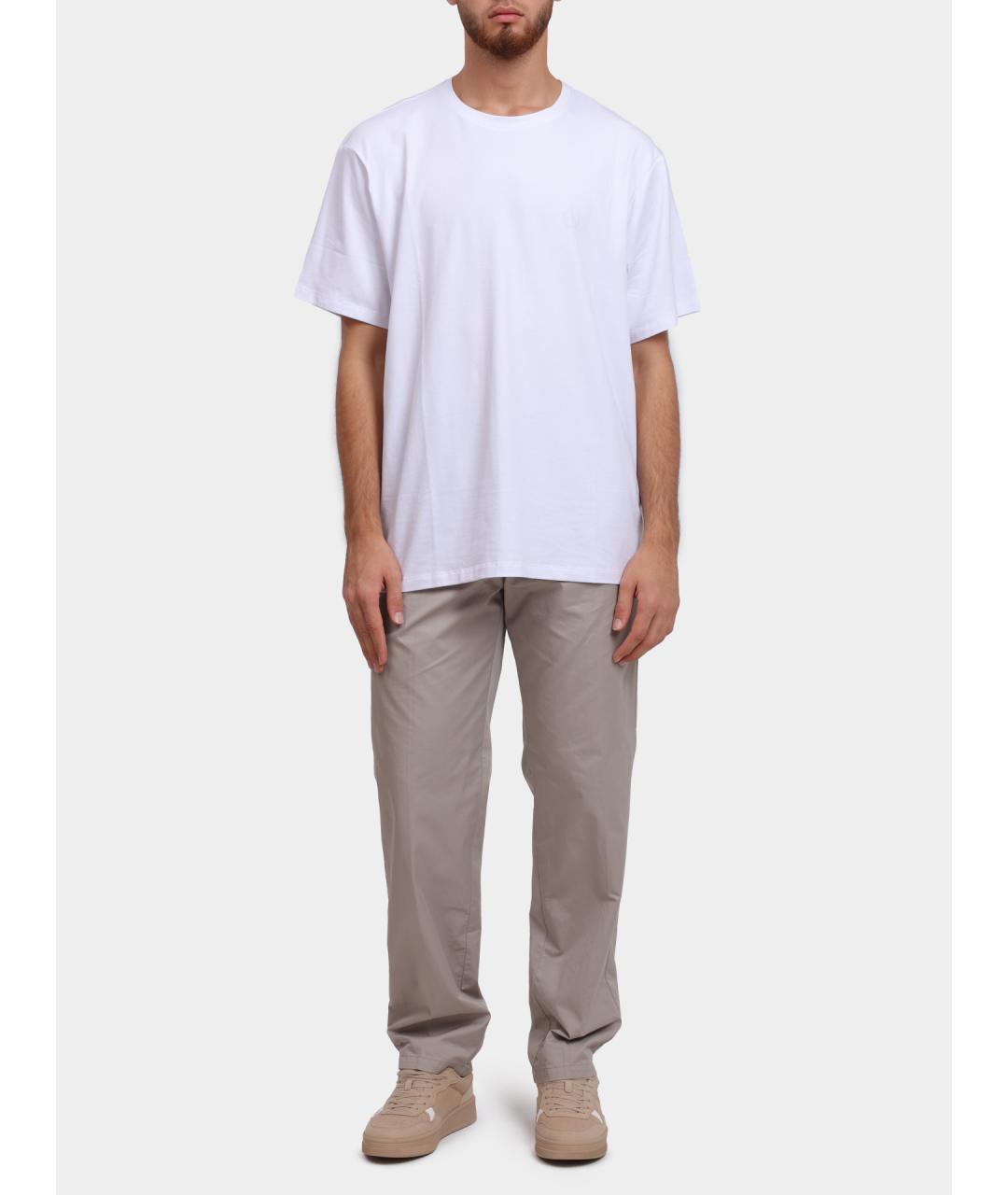 ARMANI EXCHANGE Бежевые повседневные брюки, фото 2