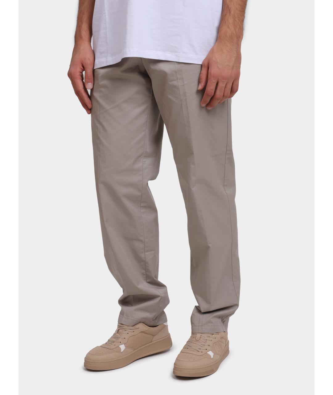ARMANI EXCHANGE Бежевые повседневные брюки, фото 3