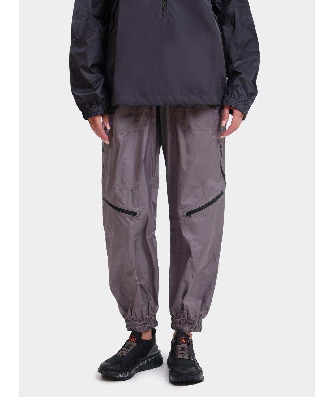 ADIDAS BY STELLA MCCARTNEY Серые полиэстеровые спортивные брюки и шорты, фото 6