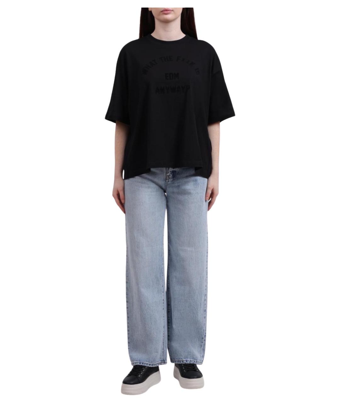 ARMANI EXCHANGE Голубые прямые джинсы, фото 1