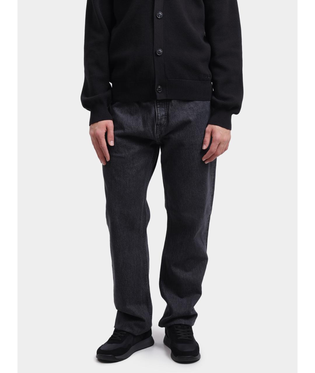 HUGO BOSS Черные прямые джинсы, фото 6