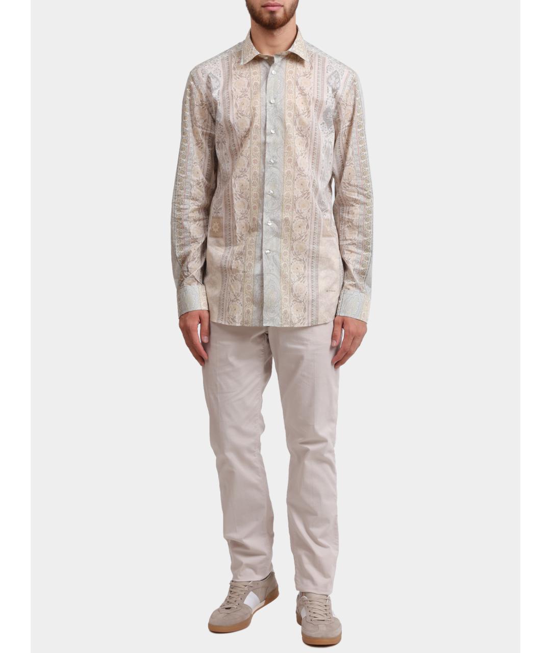 ETRO Бежевая кэжуал рубашка, фото 2