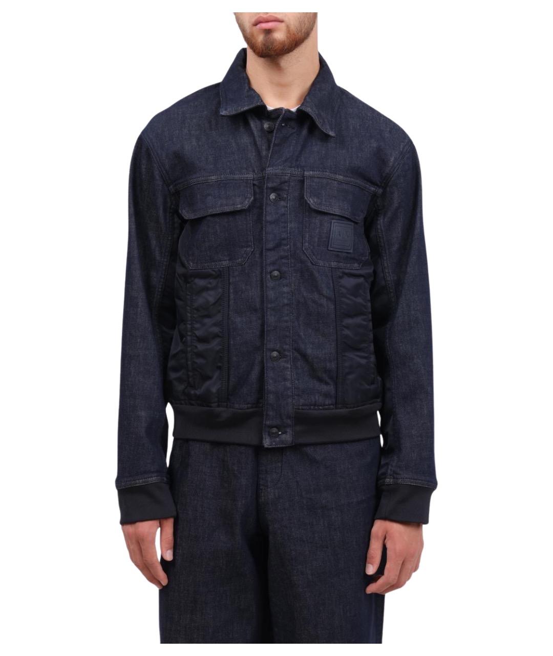 ARMANI EXCHANGE Темно-синяя куртка, фото 1