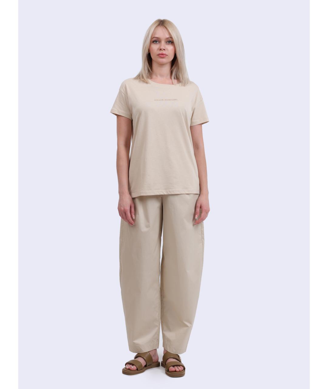 ARMANI EXCHANGE Белые прямые брюки, фото 2