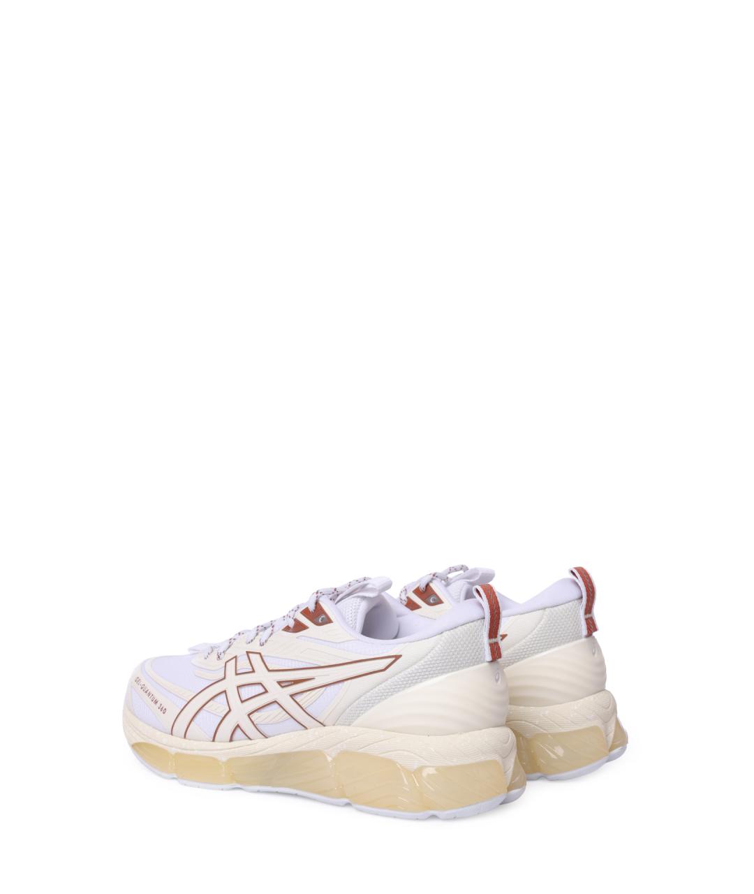 ASICS Белые текстильные кроссовки, фото 5