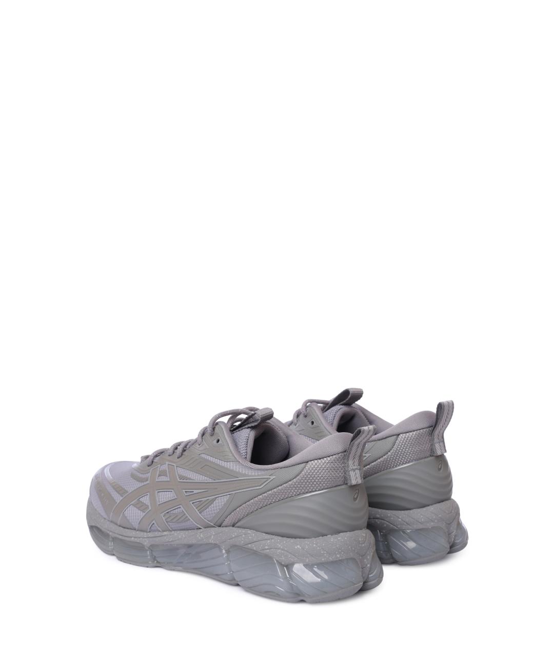 ASICS Серые текстильные низкие кроссовки / кеды, фото 6