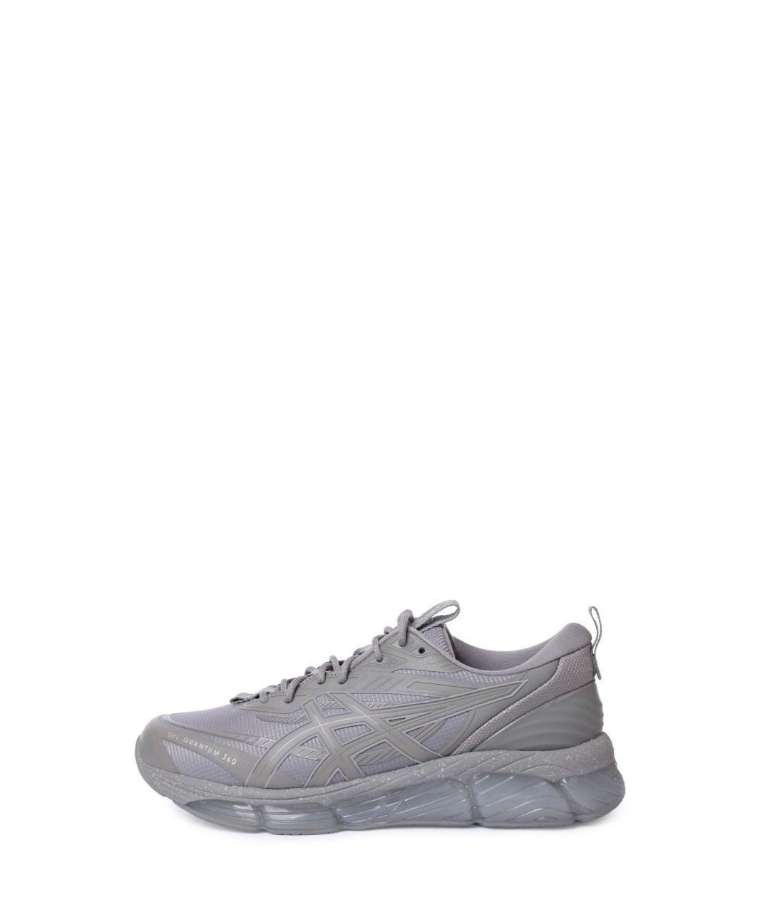ASICS Серые текстильные низкие кроссовки / кеды, фото 7