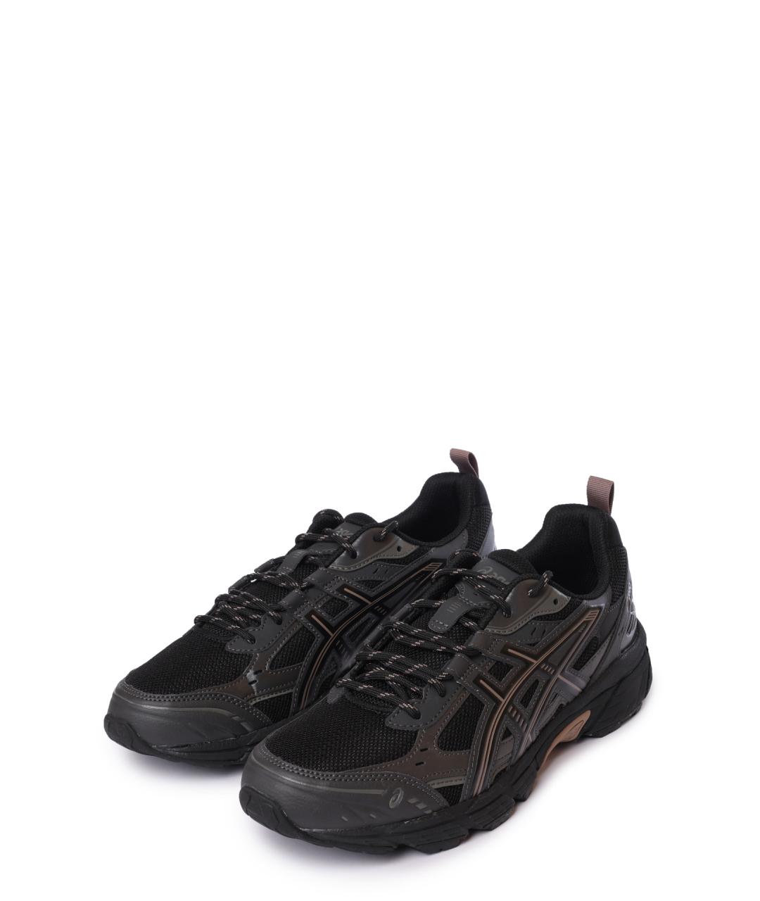 ASICS Черные текстильные низкие кроссовки / кеды, фото 2