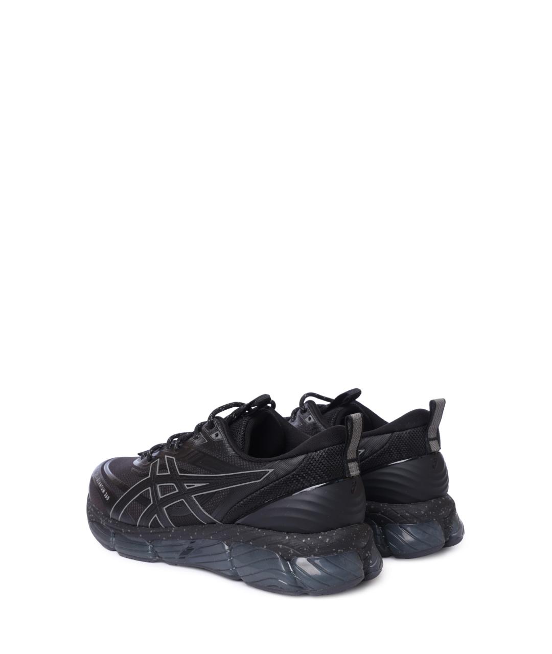 ASICS Черные текстильные низкие кроссовки / кеды, фото 5