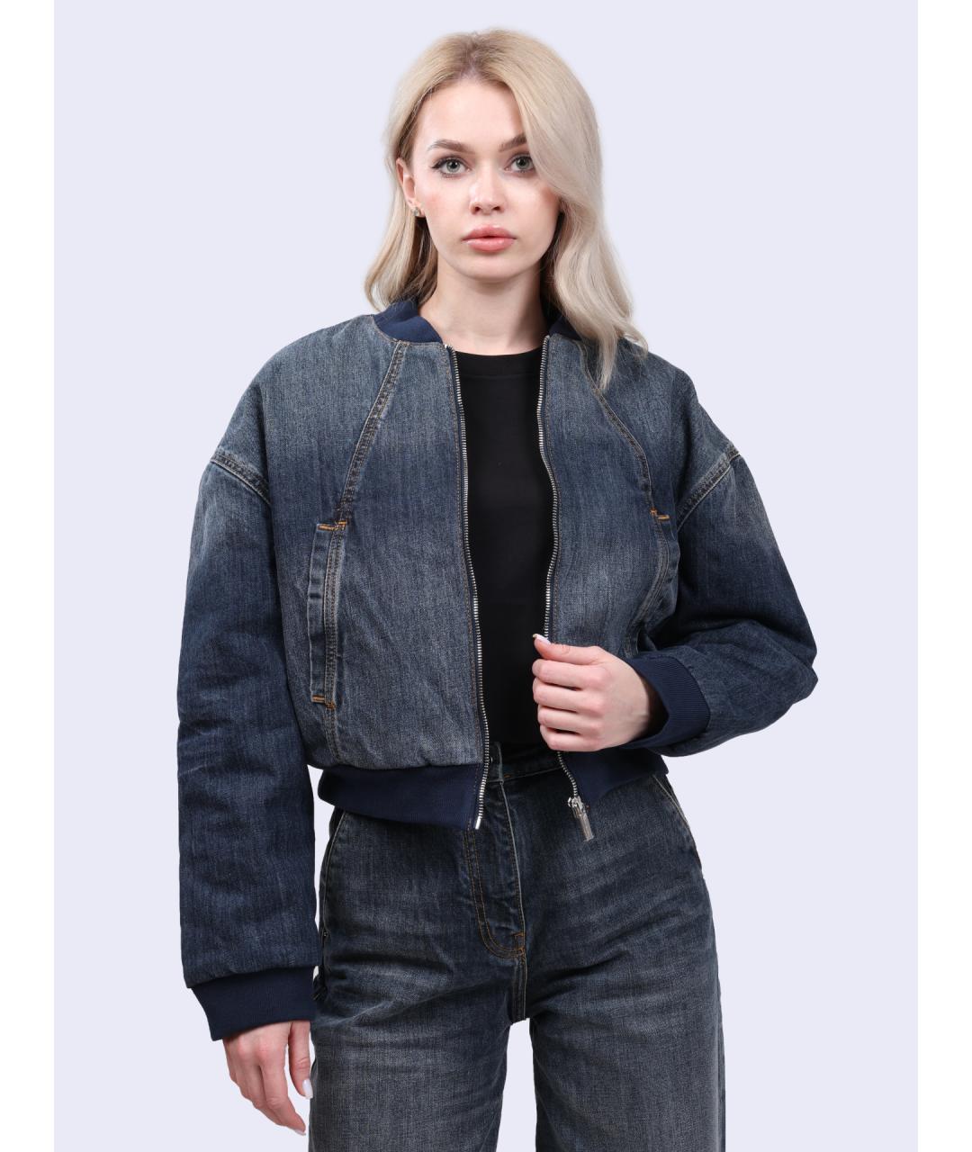ARMANI EXCHANGE Темно-синяя куртка, фото 2