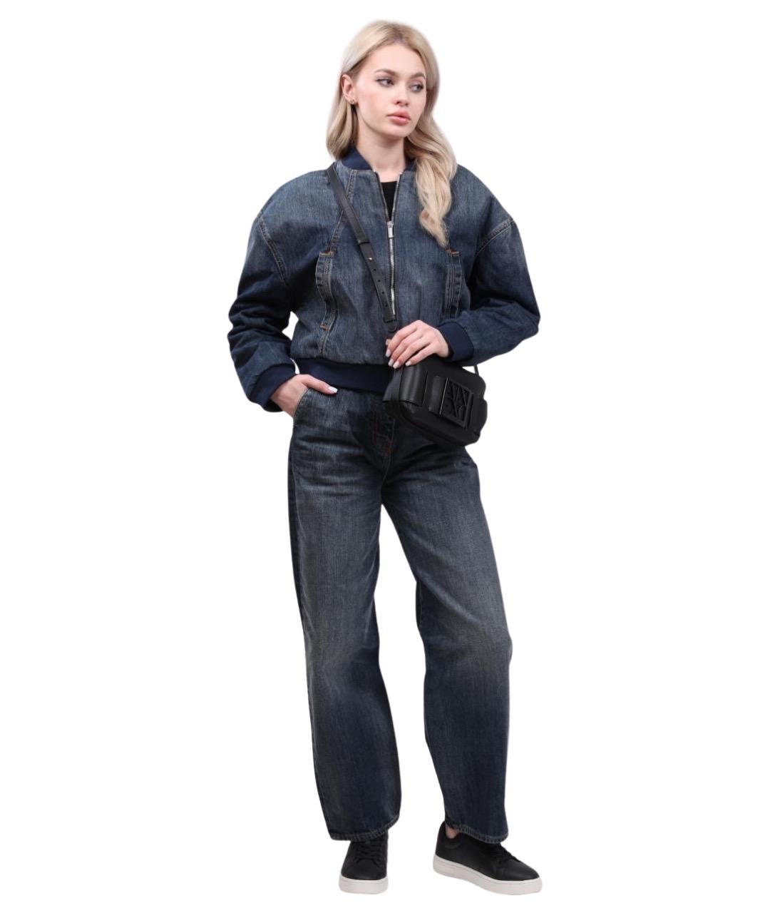 ARMANI EXCHANGE Темно-синяя куртка, фото 1