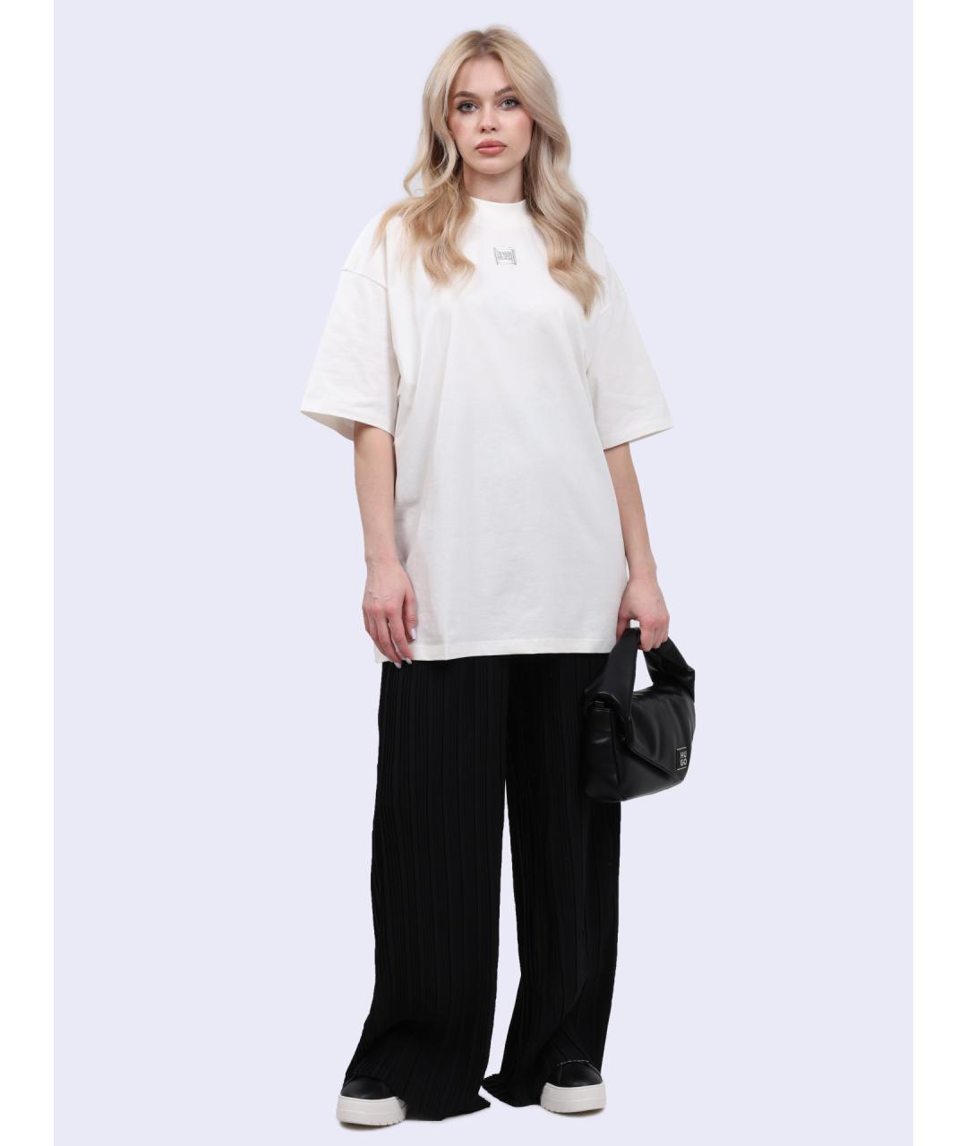 HUGO BOSS Черные прямые брюки, фото 3