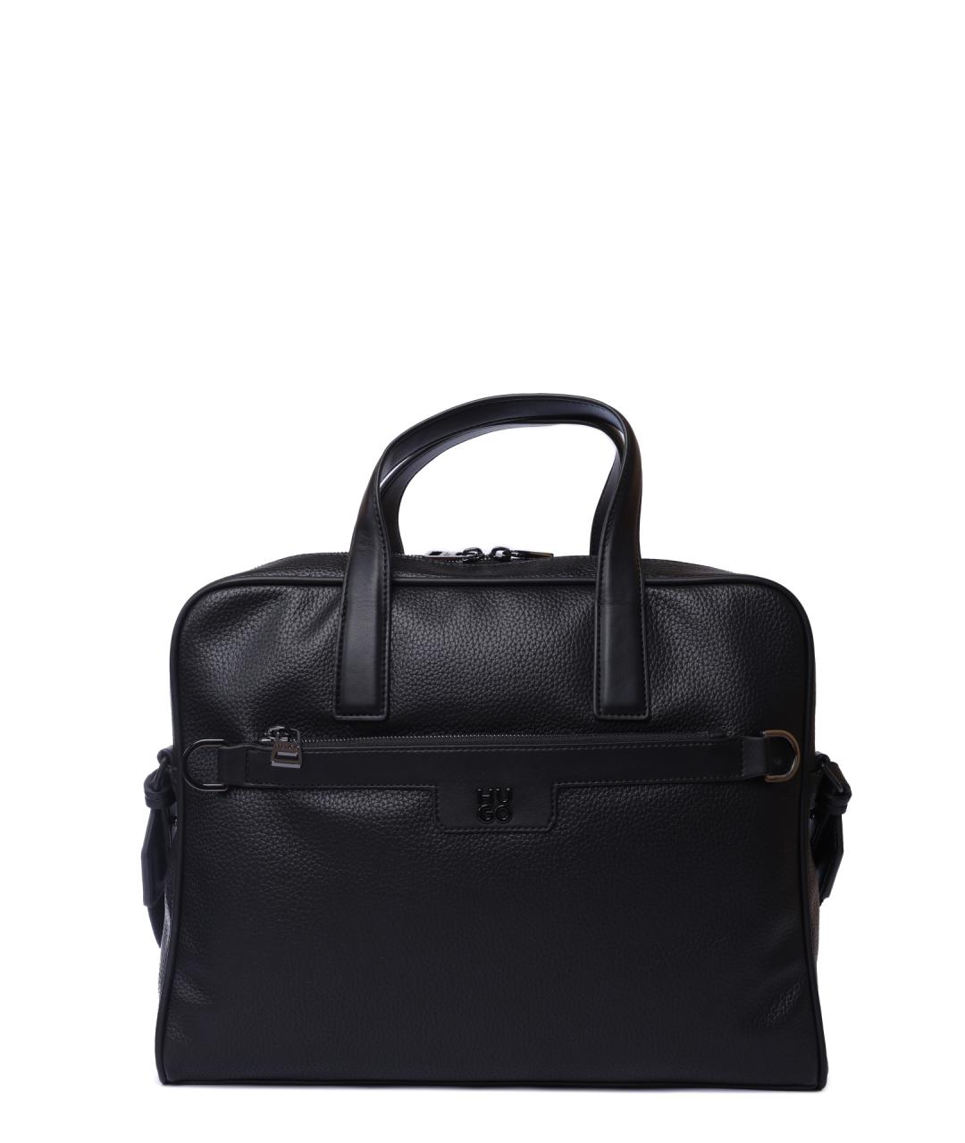 HUGO BOSS Черный портфель, фото 1