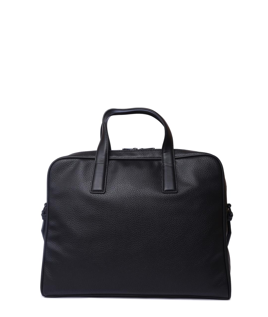 HUGO BOSS Черный портфель, фото 4