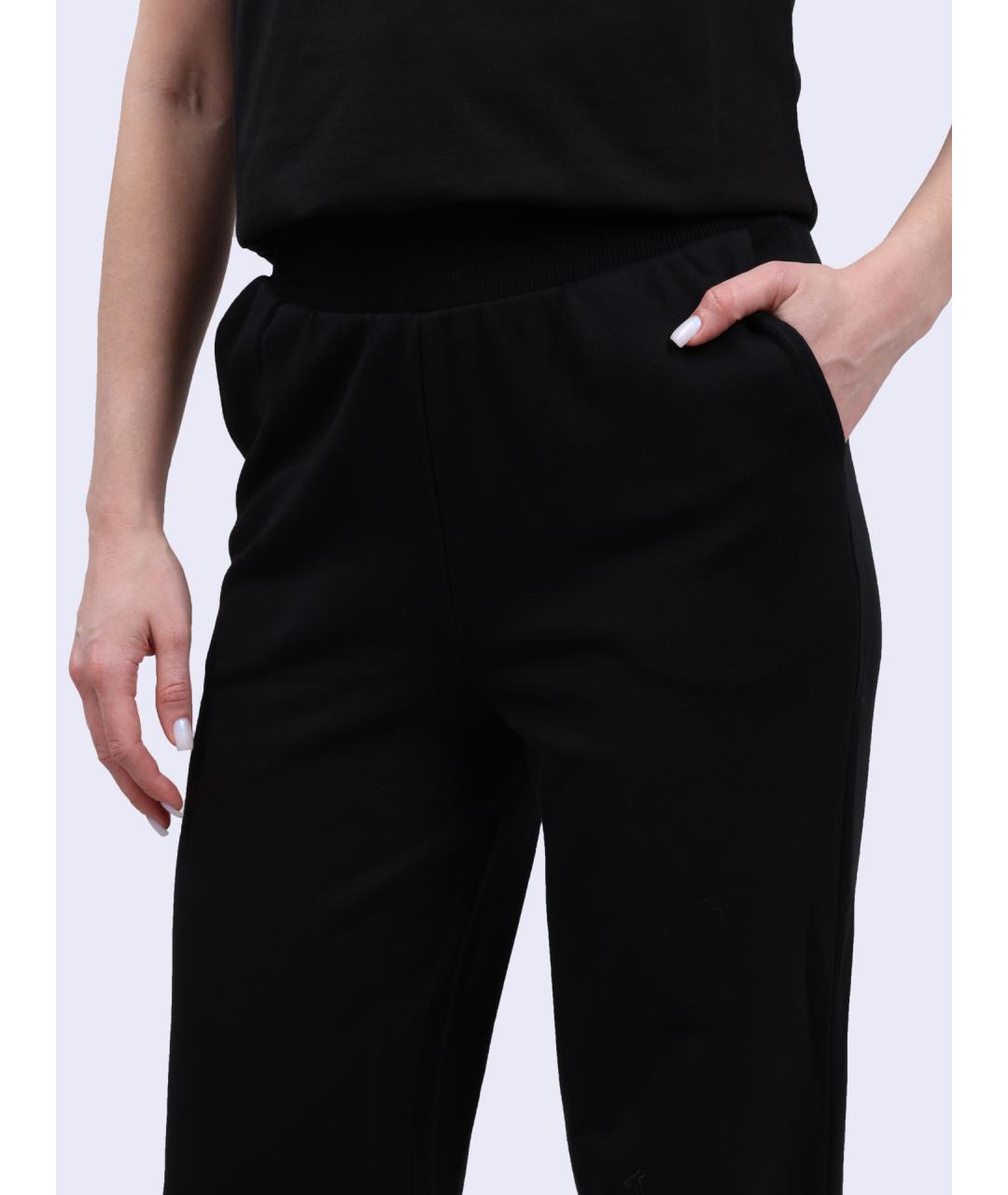 ARMANI EXCHANGE Черные хлопковые спортивные брюки и шорты, фото 5