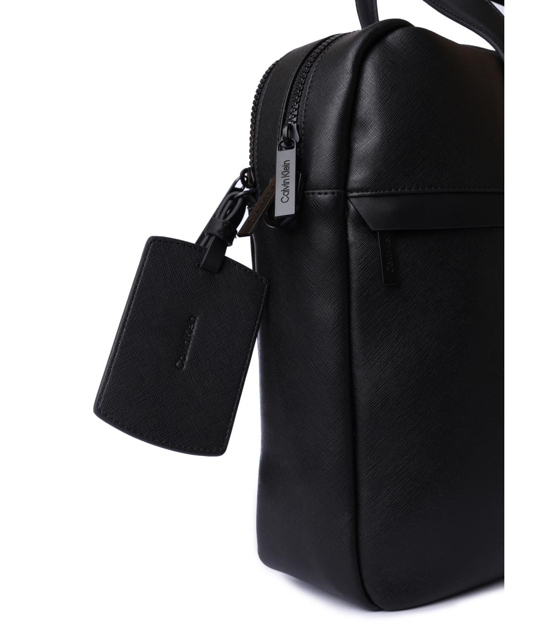 CALVIN KLEIN Черный портфель, фото 4