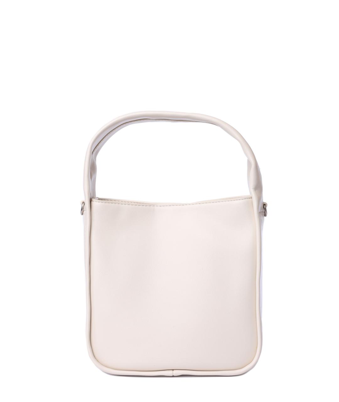 CALVIN KLEIN Белая сумка через плечо, фото 3