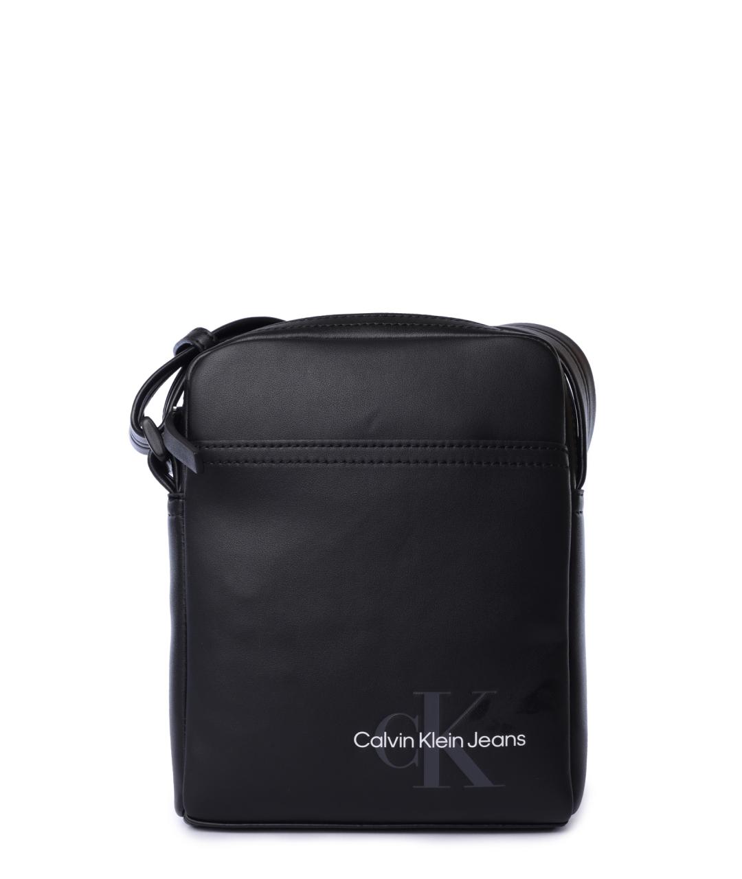 CALVIN KLEIN Черная сумка на плечо, фото 1