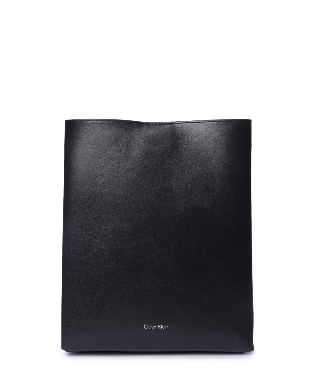 CALVIN KLEIN Черная сумка через плечо, фото 2