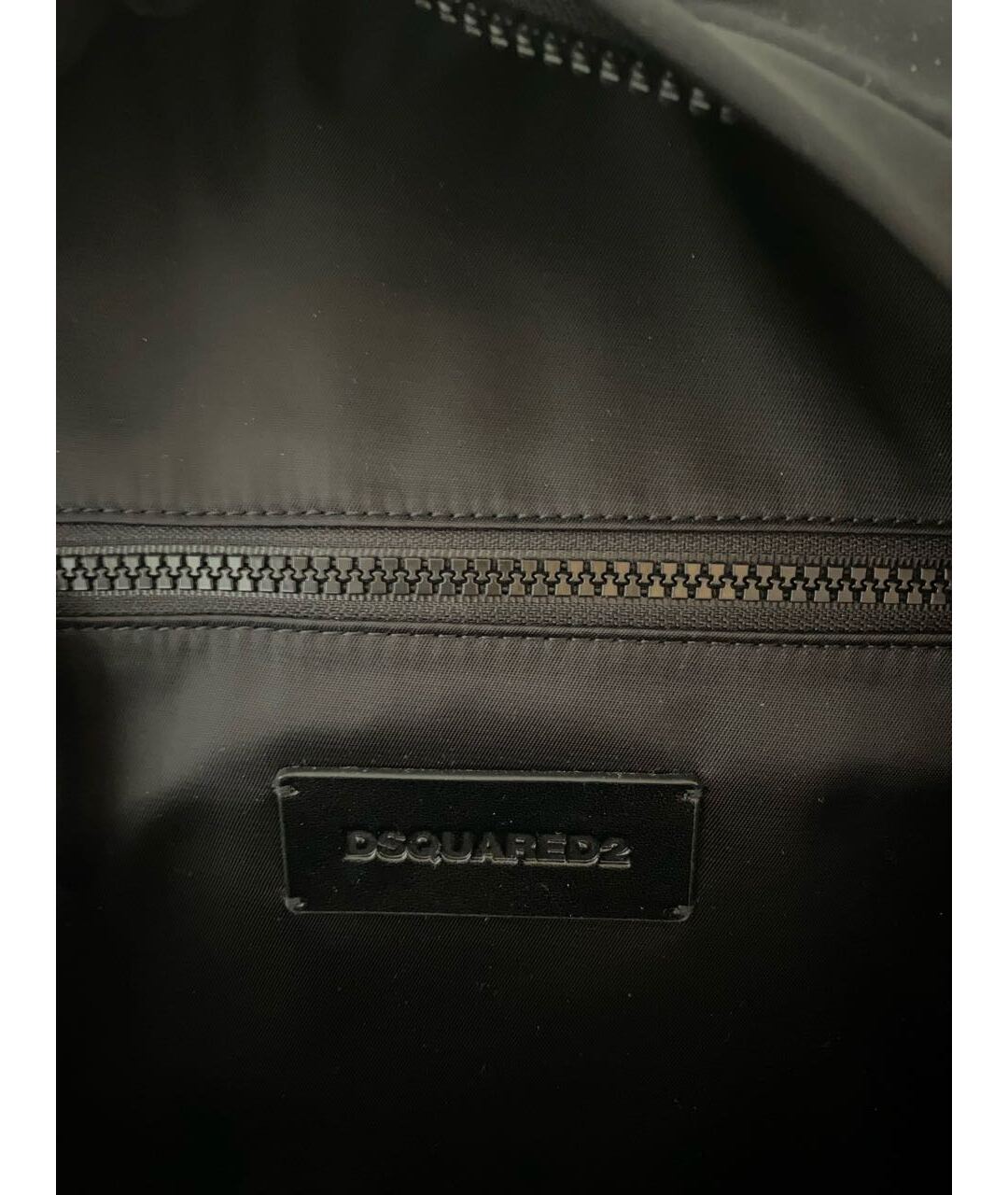 DSQUARED2 Черный рюкзак, фото 7