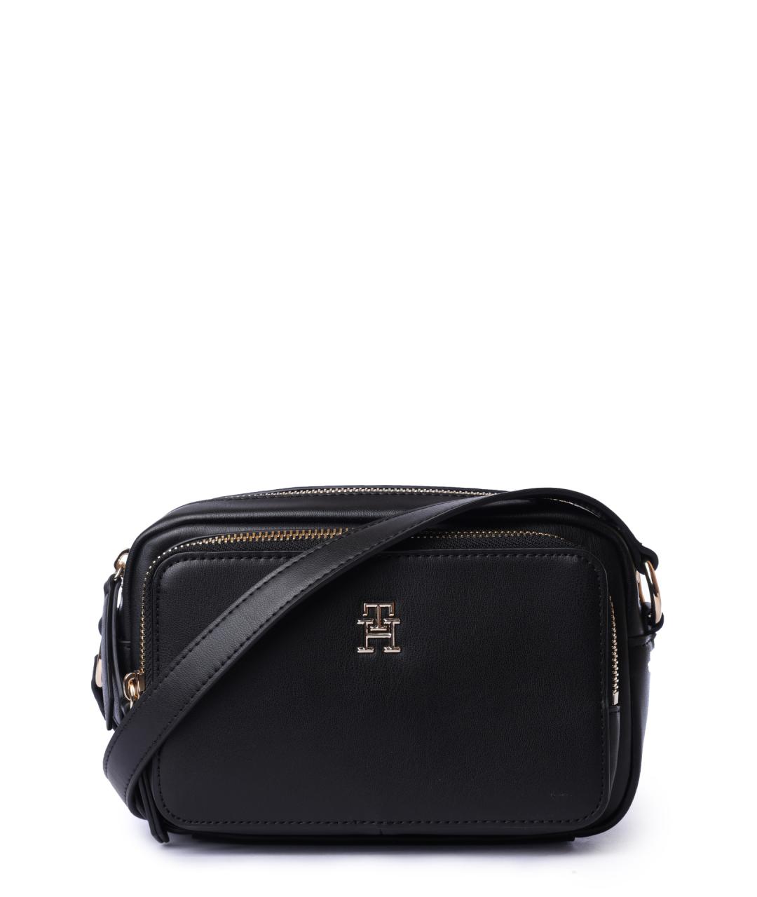 TOMMY HILFIGER Черная сумка через плечо, фото 1