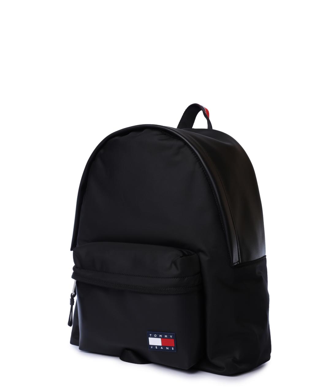 TOMMY HILFIGER Черный тканевый рюкзак, фото 2