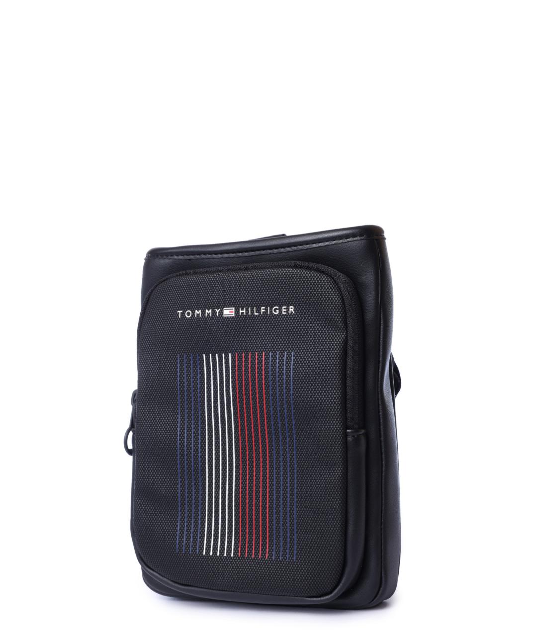 TOMMY HILFIGER Черная сумка на плечо, фото 2