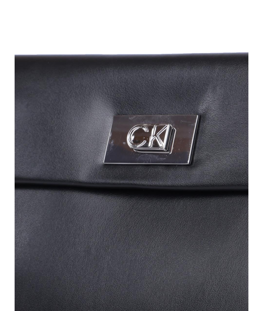 CALVIN KLEIN Черная сумка через плечо, фото 3